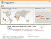 Tablet Screenshot of e-regulations.org